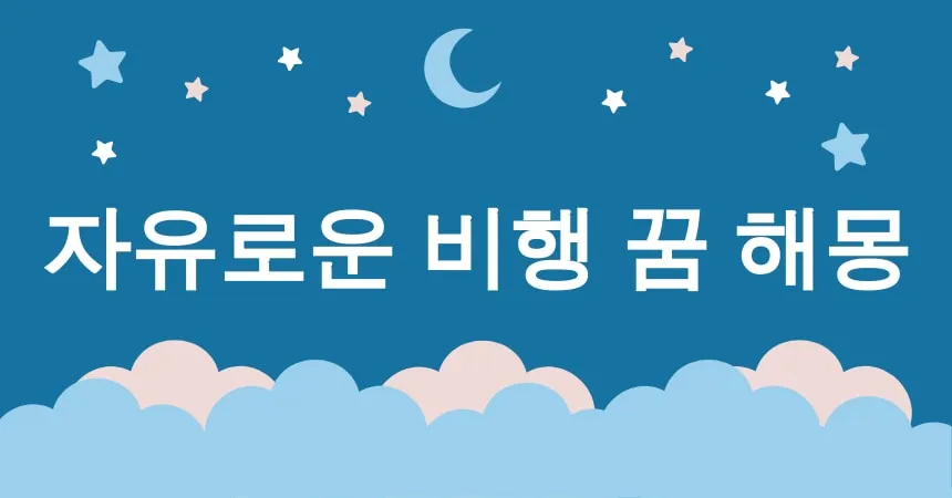 자유로운 비행 꿈